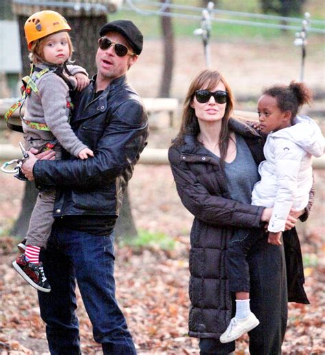 does brad pitt have any biological children